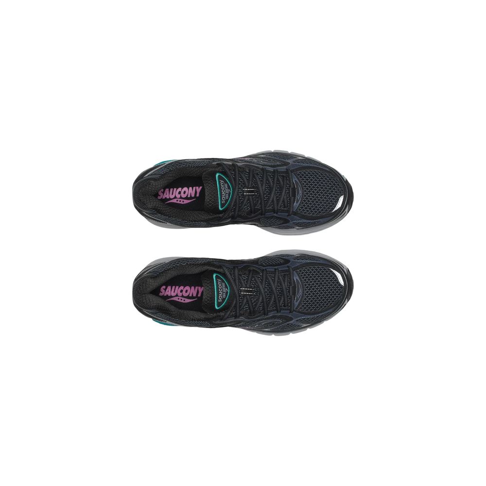 Saucony Black Synthetic Athletic Sneakers - Eljoys Fashion 