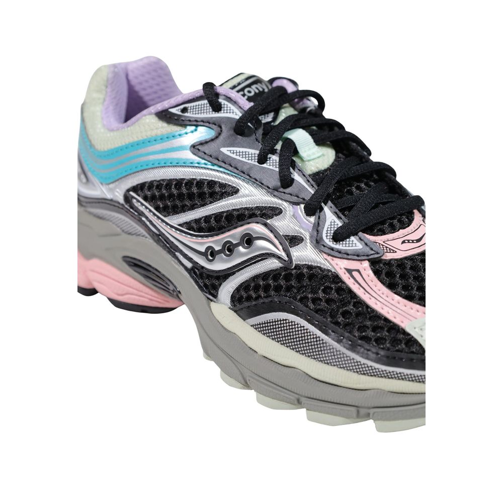 Saucony Black Synthetic Athletic Sneakers - Eljoys Fashion 