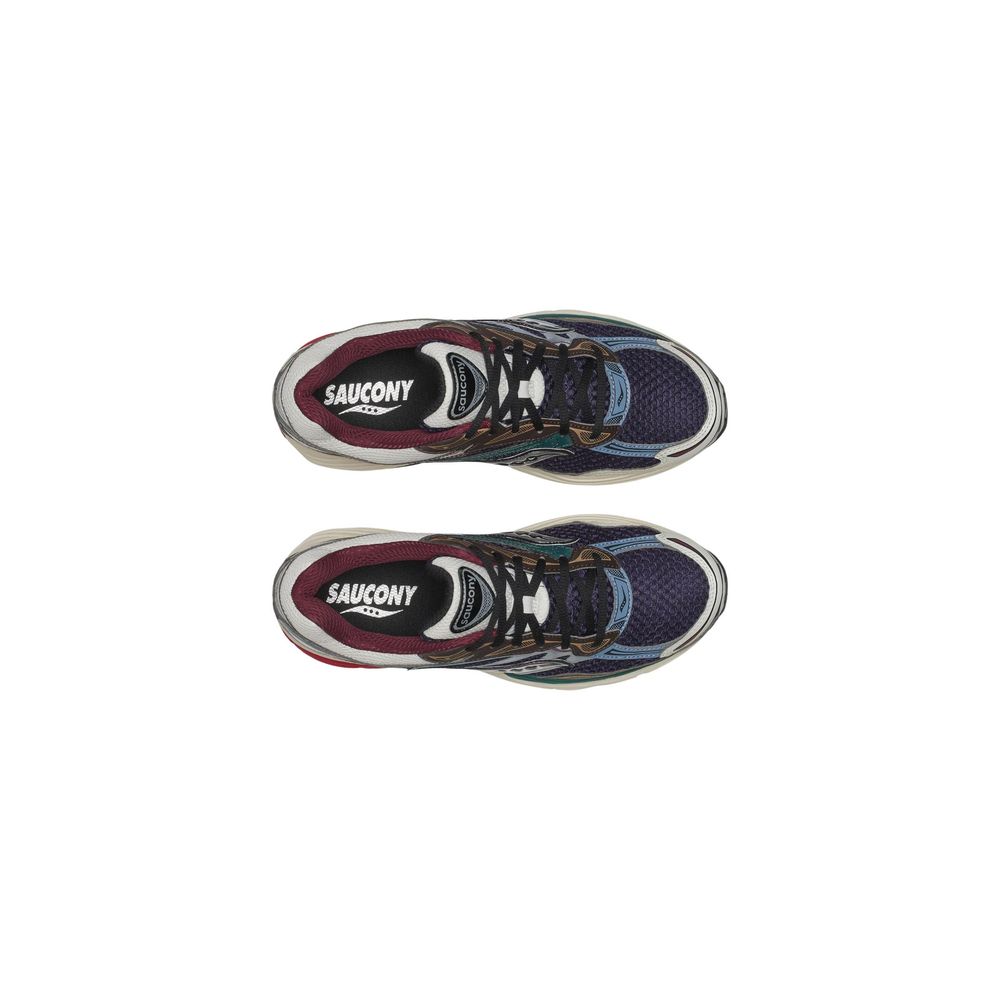 Saucony Blue Synthetic Athletic Sneakers - Eljoys Fashion 