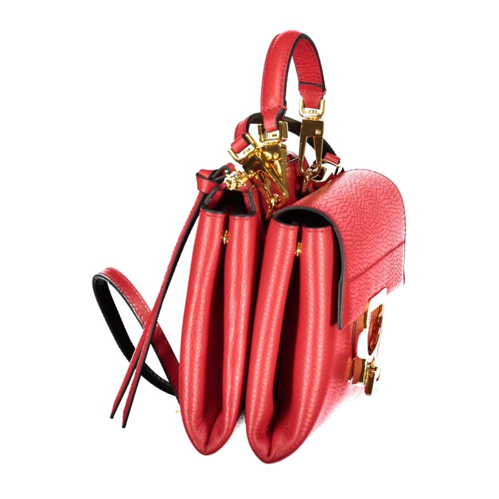 Coccinelle Red Leather Women's Bag - Eljoys Fashion 
