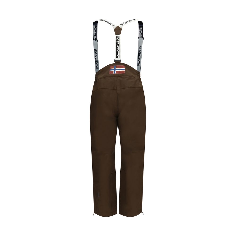 Napapijri Brown Polyamide Sportswear - Eljoys Fashion 