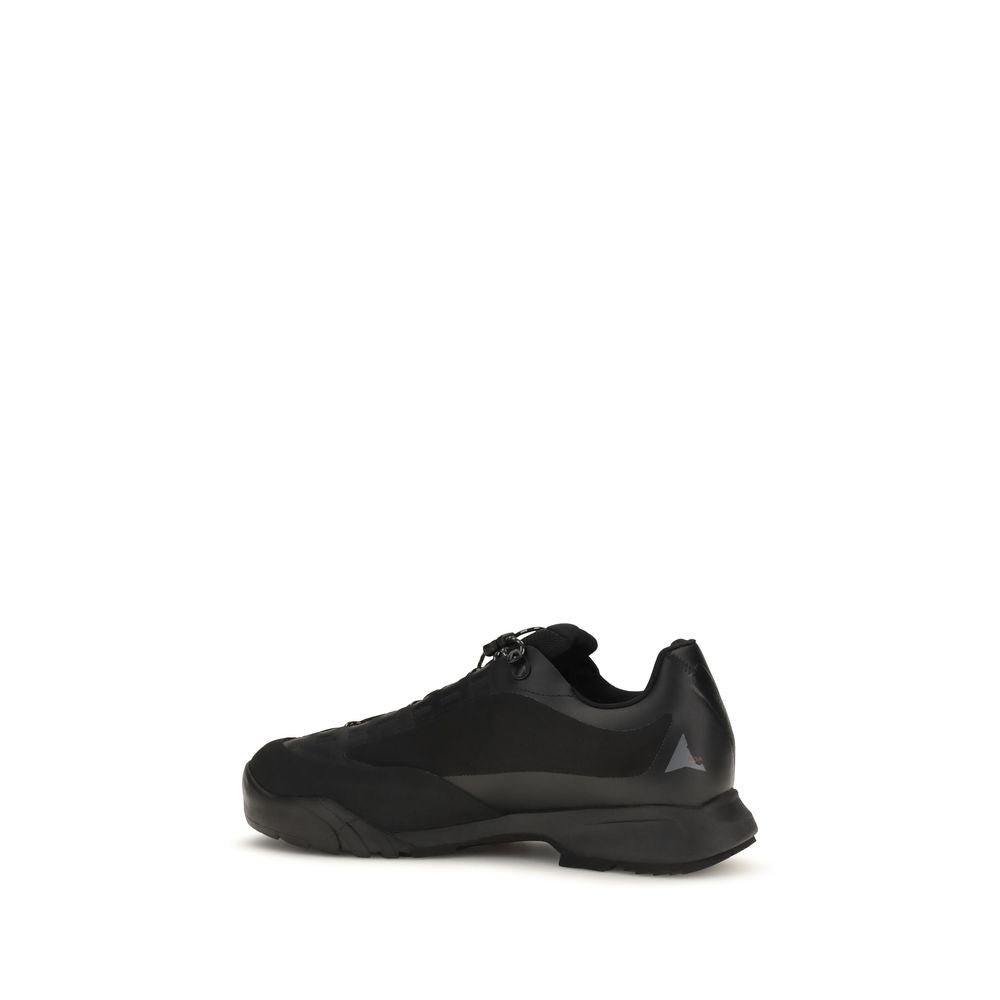 ROA Black Nylon Athletic Sneakers - Eljoys Fashion 