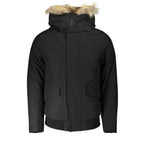 Woolrich Black Cotton Men Jacket - Eljoys Fashion 