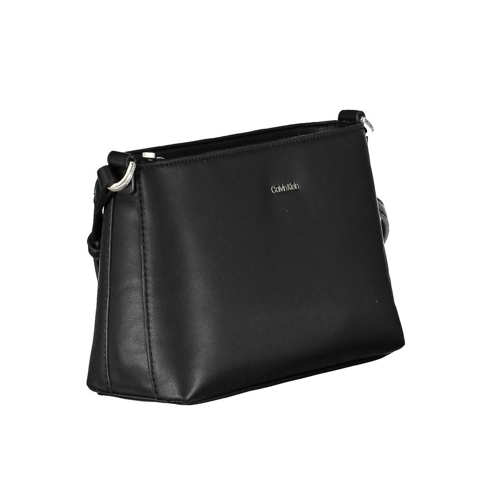 Calvin Klein Black Polyester Women Handbag - Eljoys Fashion 