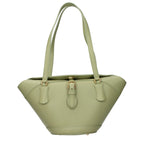 Dolce & Gabbana Green Leather Shoulder Bag - Eljoys Fashion 