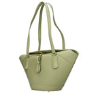 Dolce & Gabbana Green Leather Shoulder Bag - Eljoys Fashion 