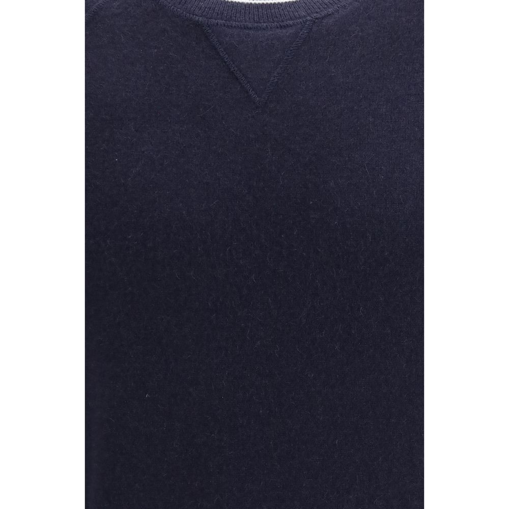 Aragona Cashmere Blue Cashmere Sweater - Eljoys Fashion 