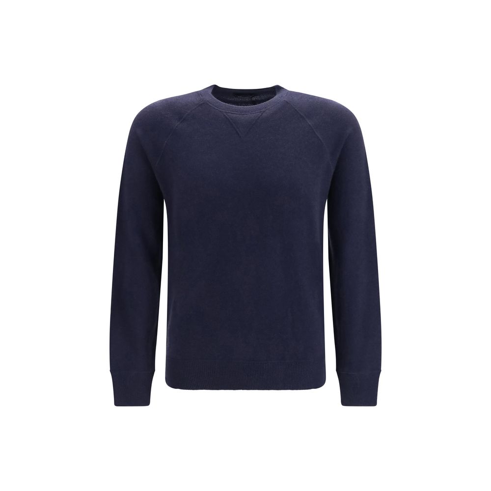Aragona Cashmere Blue Cashmere Sweater - Eljoys Fashion 