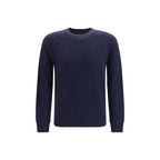 Aragona Cashmere Blue Cashmere Sweater - Eljoys Fashion 