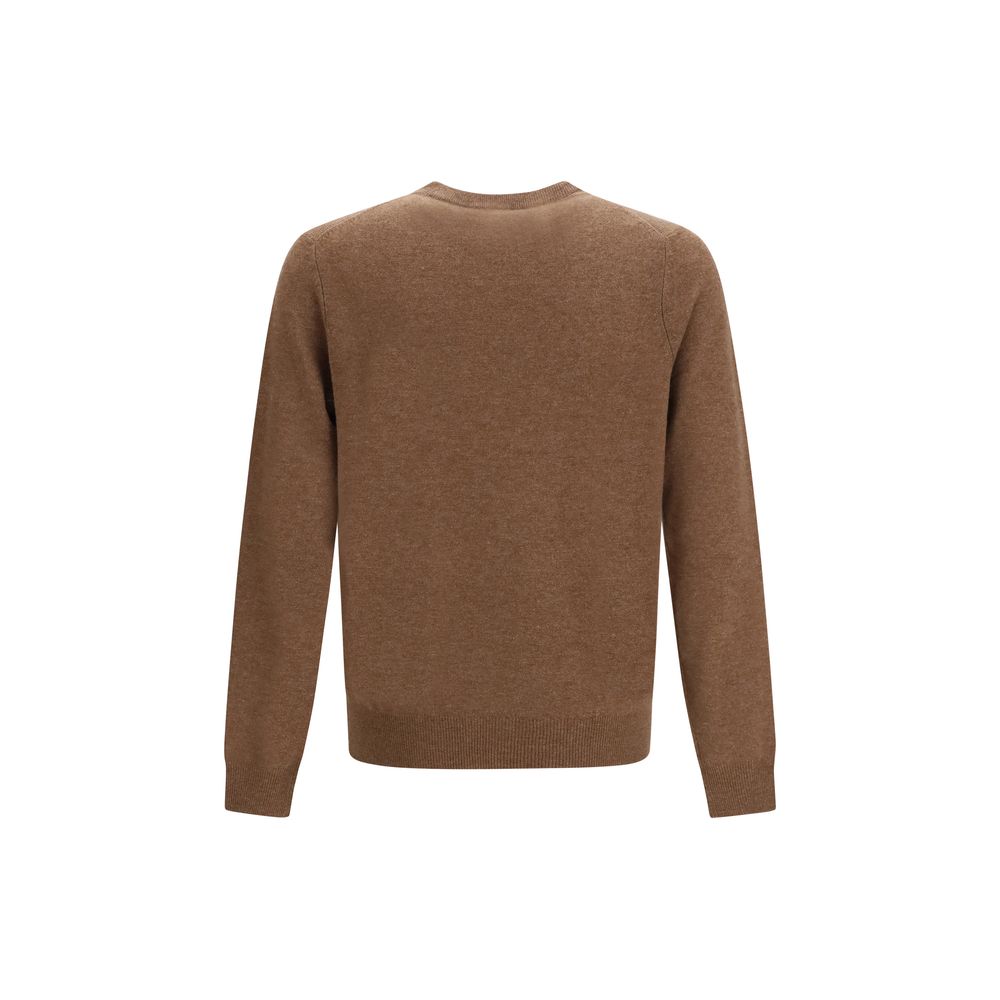 Aragona Cashmere Brown Cashmere Sweater - Eljoys Fashion 