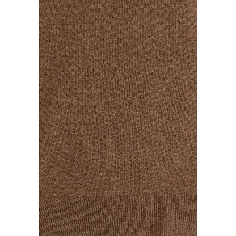 Aragona Cashmere Brown Cashmere Sweater - Eljoys Fashion 