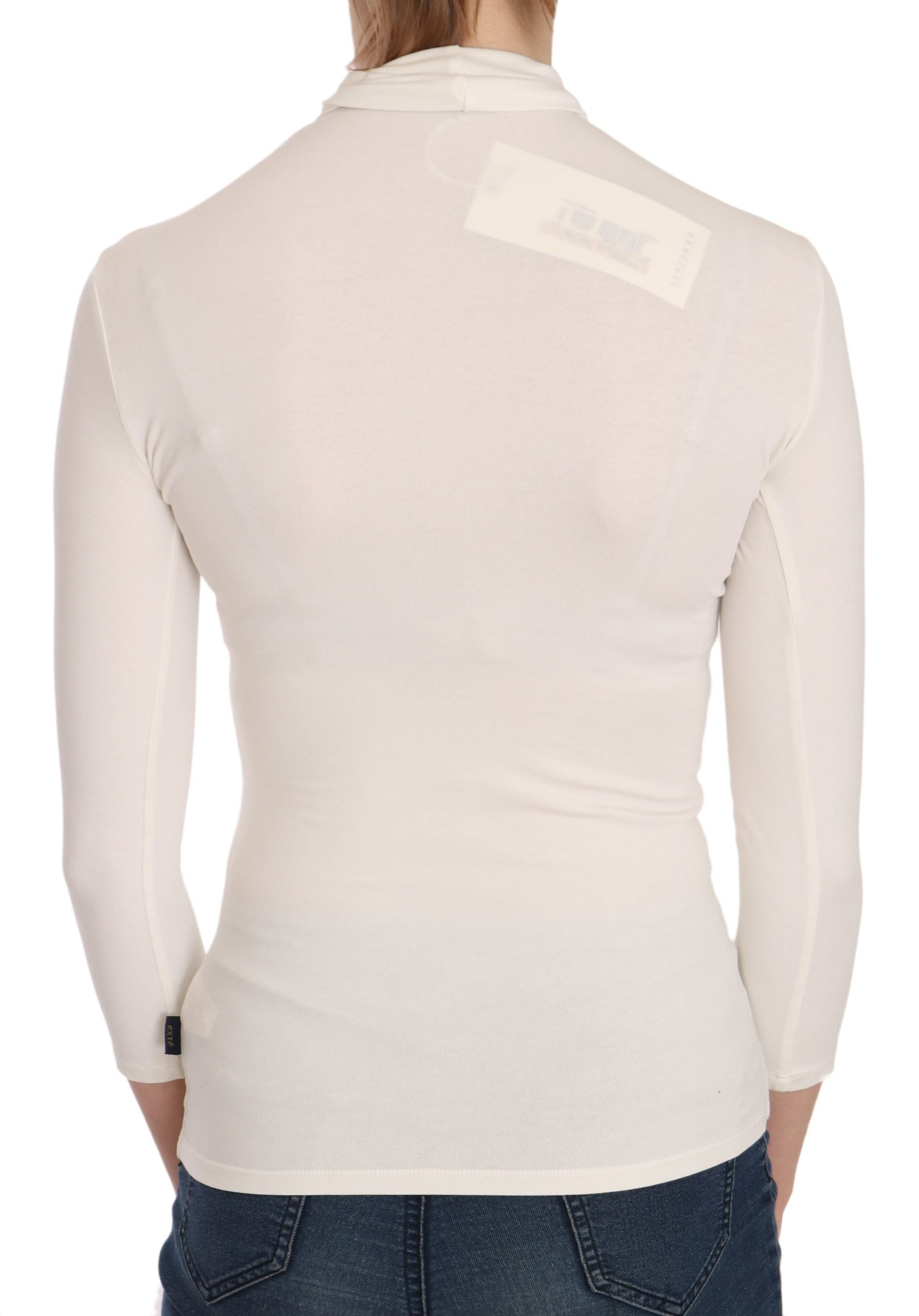 Exte Crew Neck It Is Not A Frame Up! Print Blouse Exte