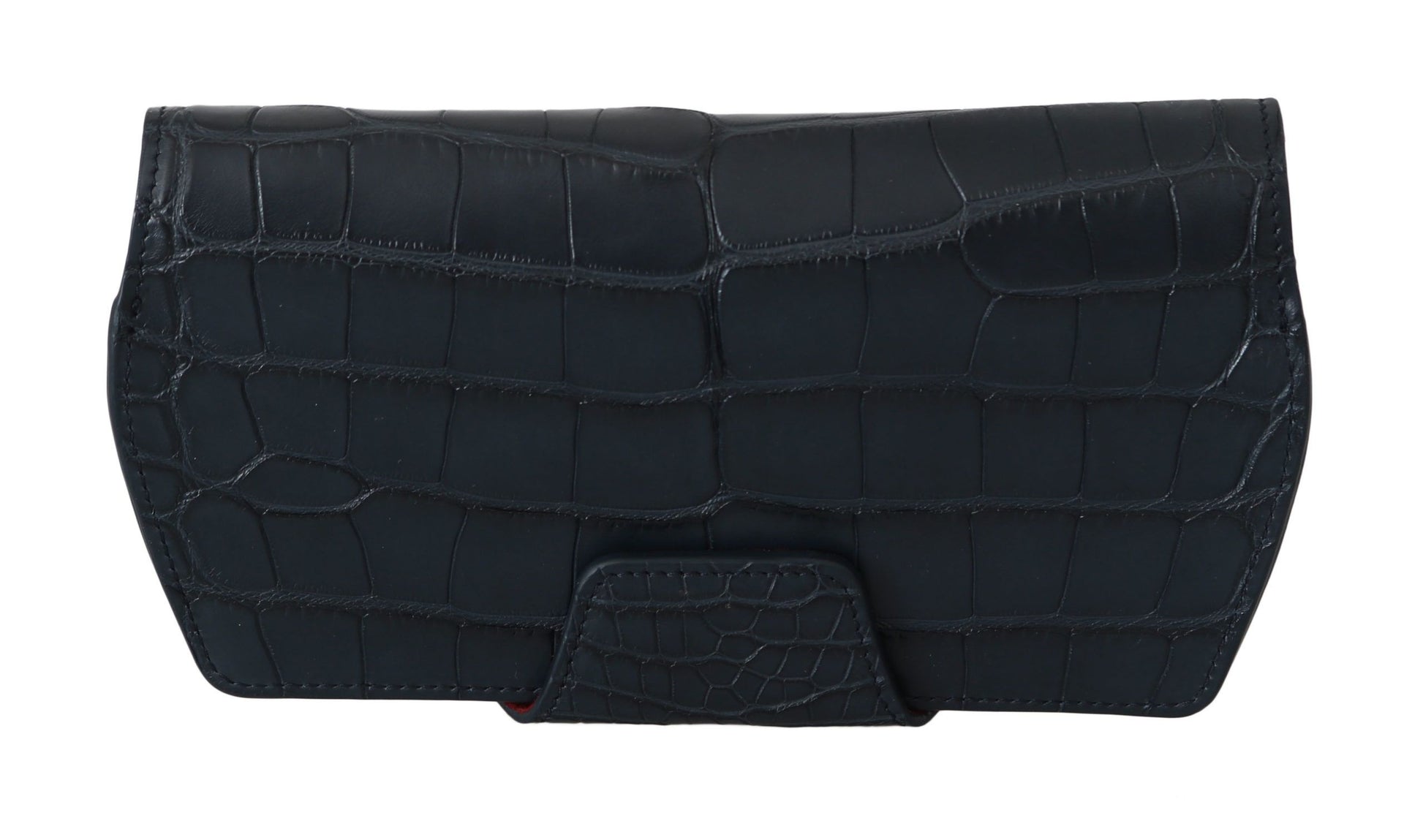 Dolce & Gabbana Blue Crocodile Eyewear Sunglasses Case Cover Pouch Dolce & Gabbana