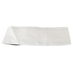 Dolce & Gabbana White Men Waist Belt 100% Silk Cummerbund
