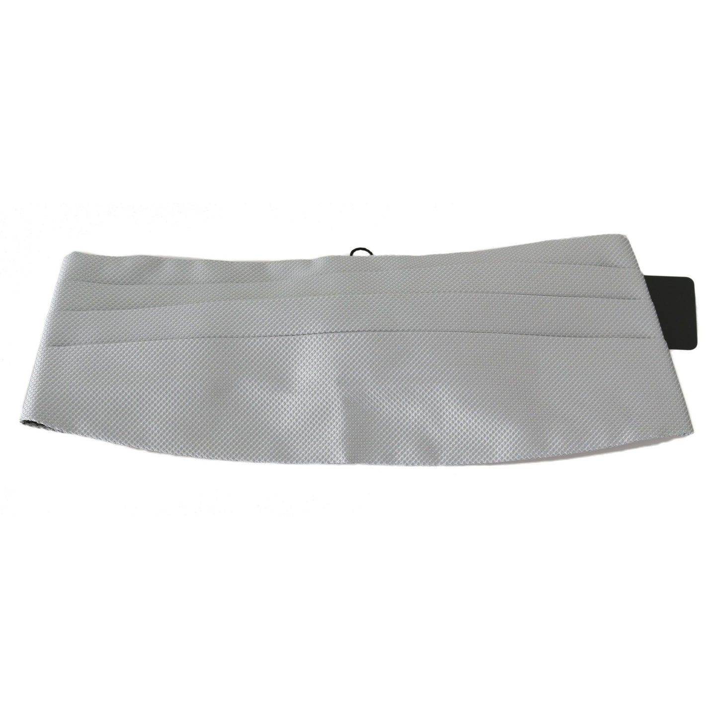 Dolce & Gabbana Gray Men Waist Belt 100% Silk Cummerbund