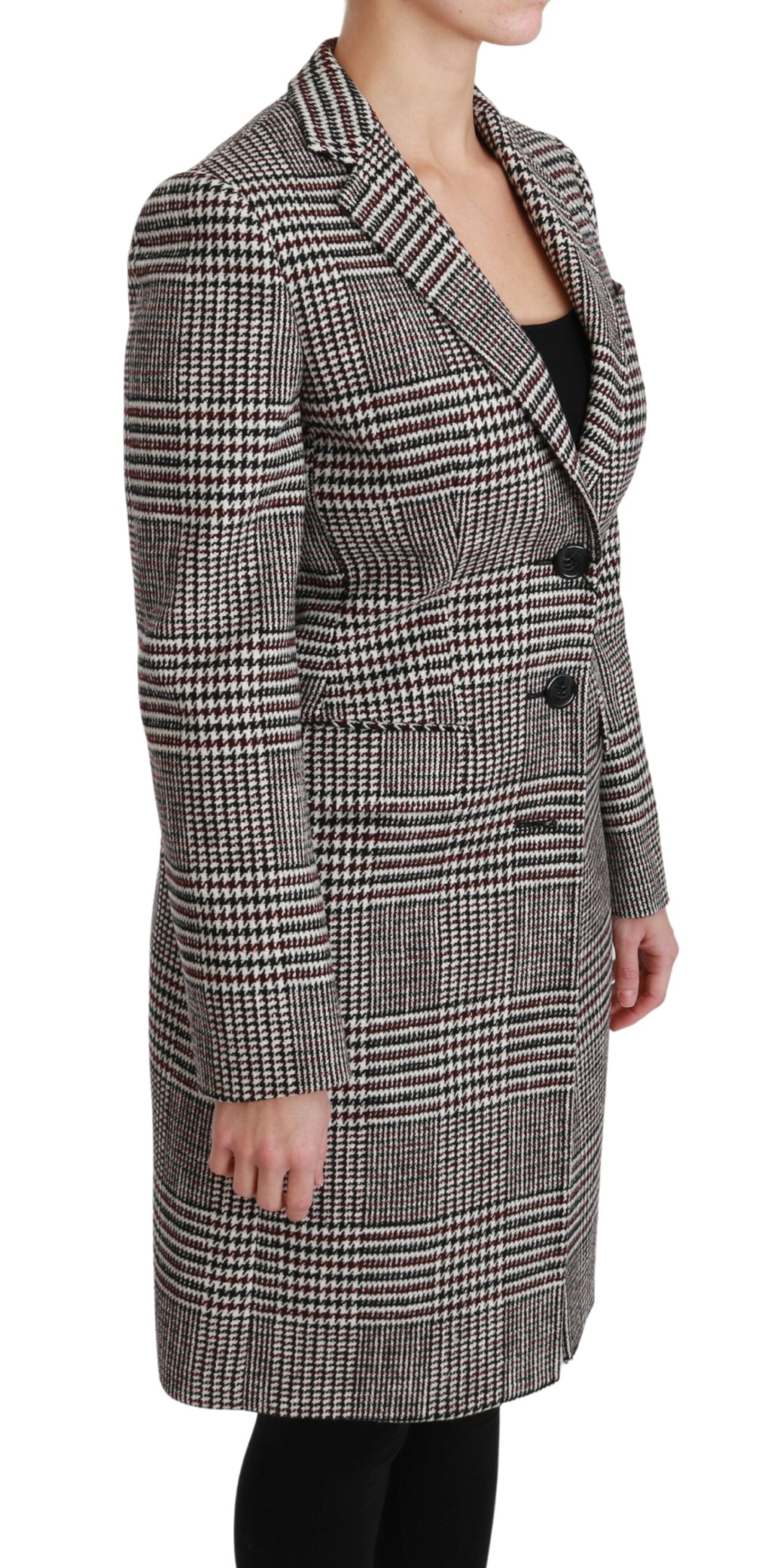 Dolce & Gabbana Multicolor Trench Knee Long Jacket Coat Dolce & Gabbana