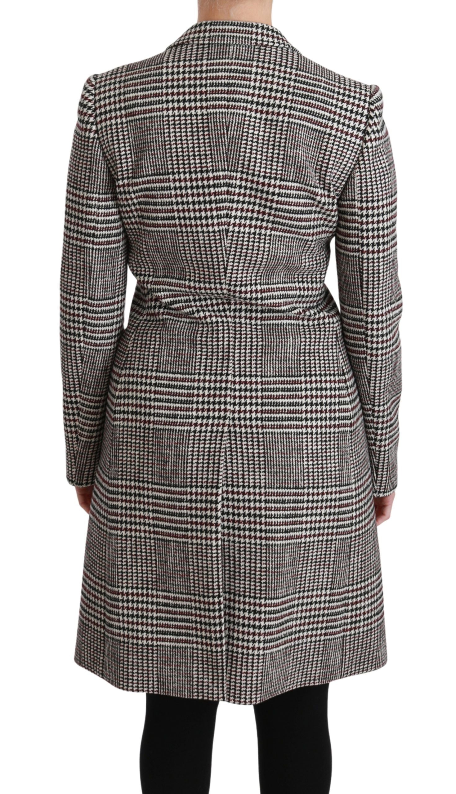 Dolce & Gabbana Multicolor Trench Knee Long Jacket Coat Dolce & Gabbana