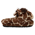 Dolce & Gabbana Brown Giraffe Slippers Flats Sandals Shoes