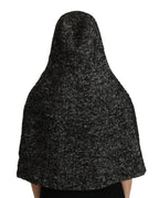 Dolce & Gabbana Gray Tweet Wool Kaftan Jacket Coat Top