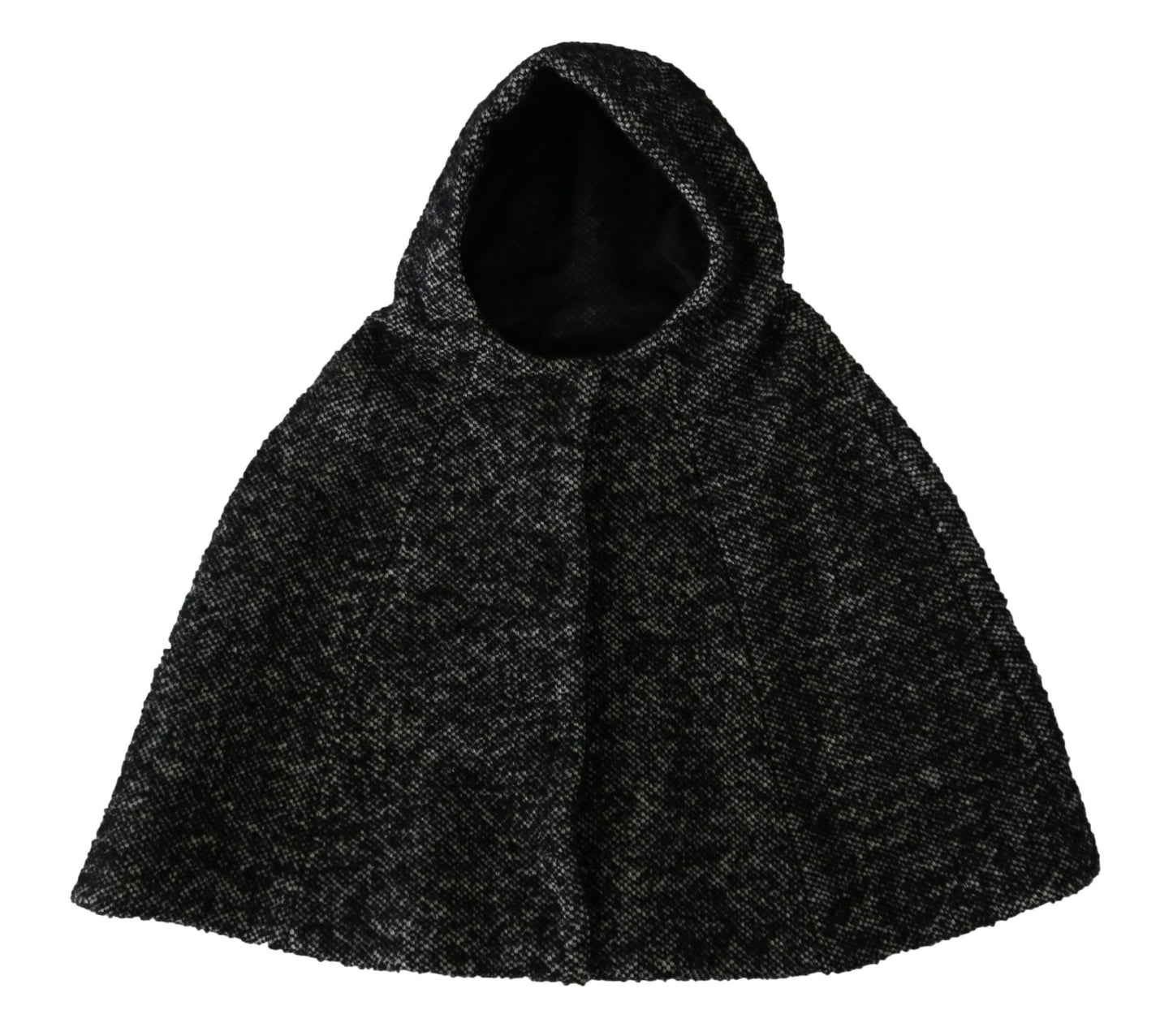 Dolce & Gabbana Gray Tweet Wool Kaftan Jacket Coat Top Dolce & Gabbana