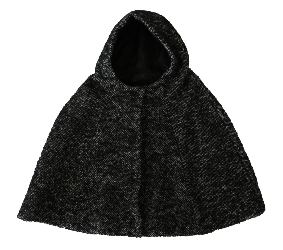 Dolce & Gabbana Gray Tweet Wool Kaftan Jacket Coat Top