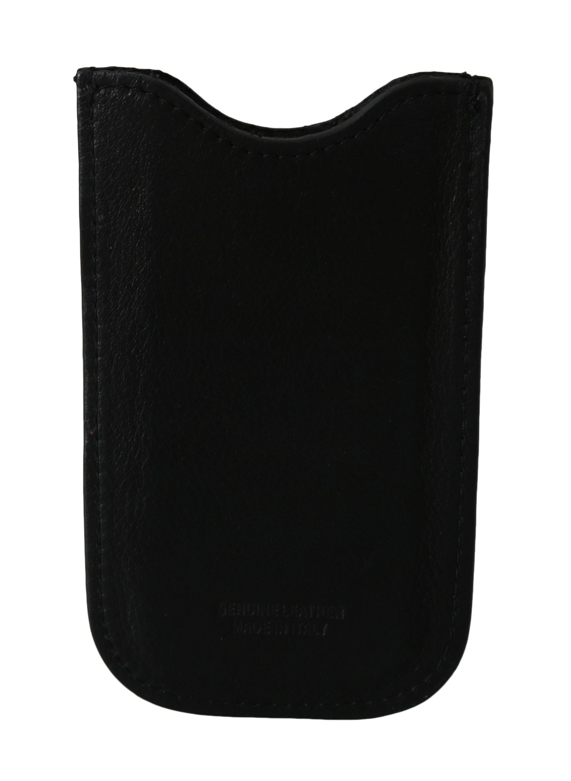 John Galliano Black Leather Multifunctional Men ID Bill Card Holder Wallet John Galliano