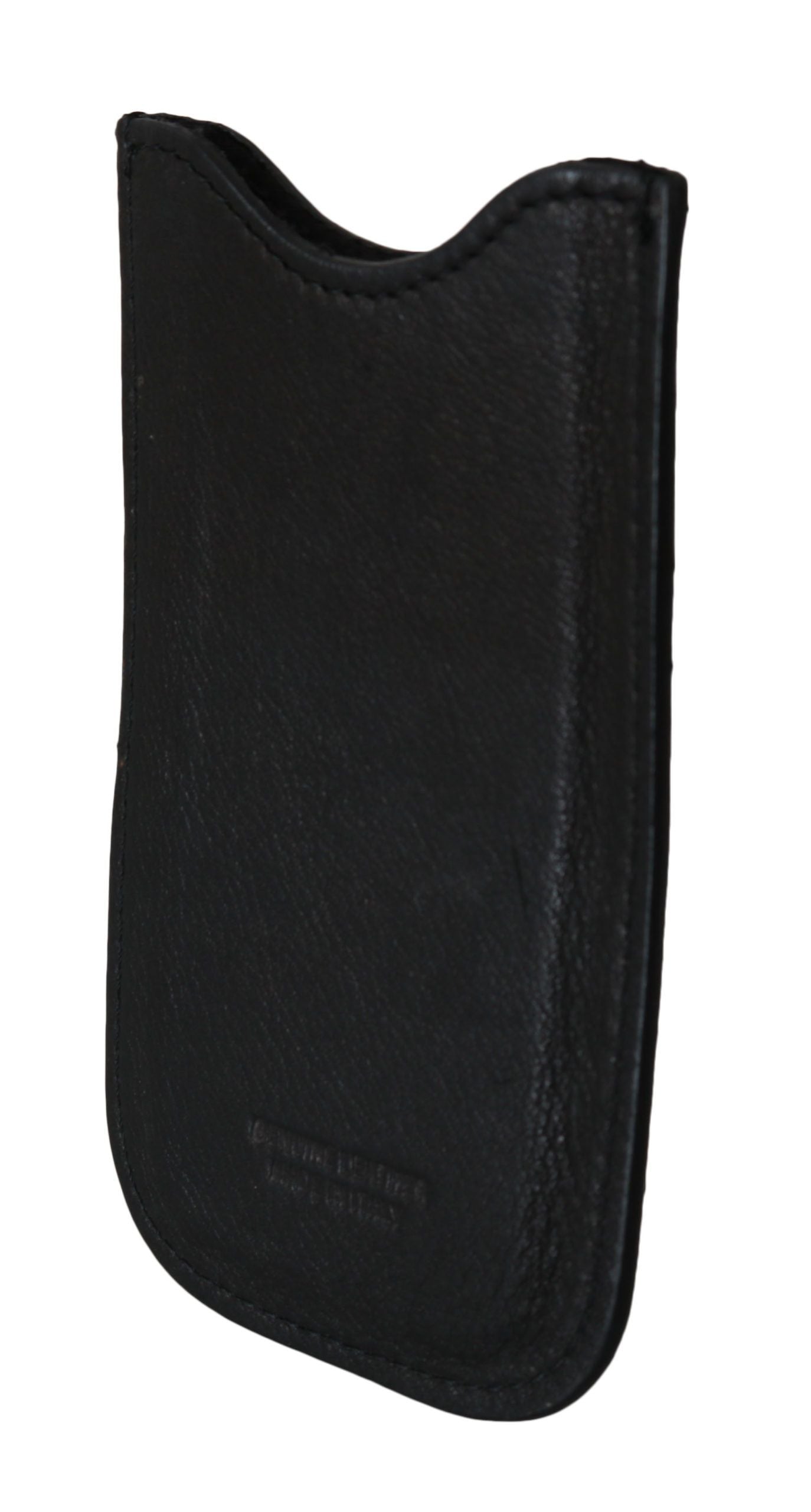 John Galliano Black Leather Multifunctional Men ID Bill Card Holder Wallet John Galliano