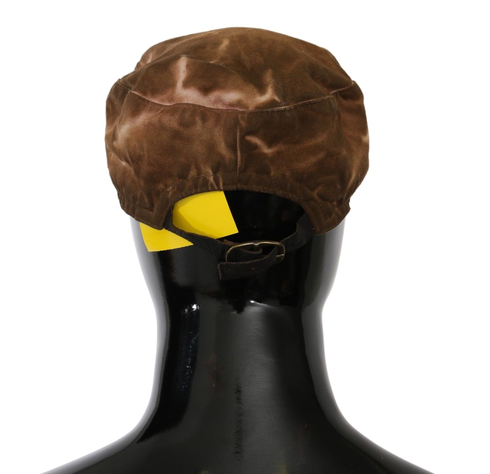 Costume National Brown Newsboy Beret Cabbie Fedora Hat Costume National