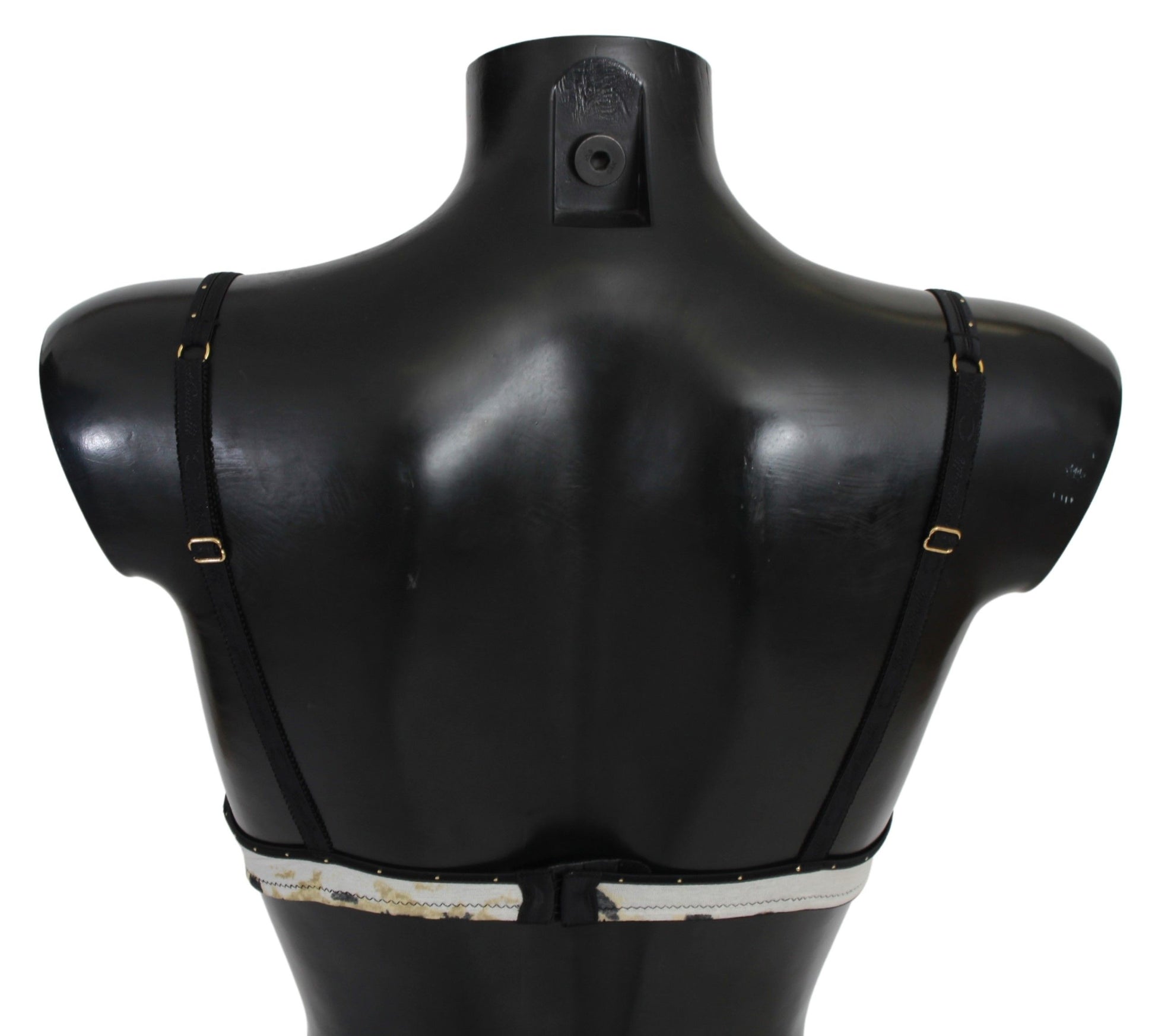 Just Cavalli White Polyester Spandex Push Up Bra Underwear Just Cavalli