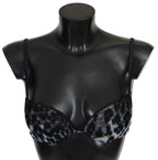 Roberto Cavalli Black Lace Reggiseno Nylon Bra Underwear Roberto Cavalli