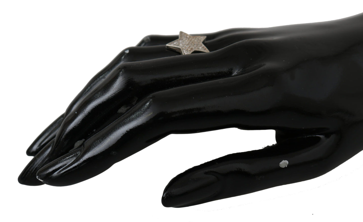 Nialaya Silver Womens Clear CZ Star 925 Ring Nialaya