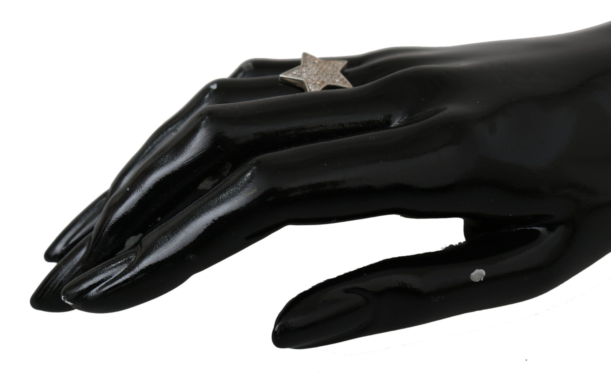 Nialaya Silver Womens Clear CZ Star 925 Ring Nialaya