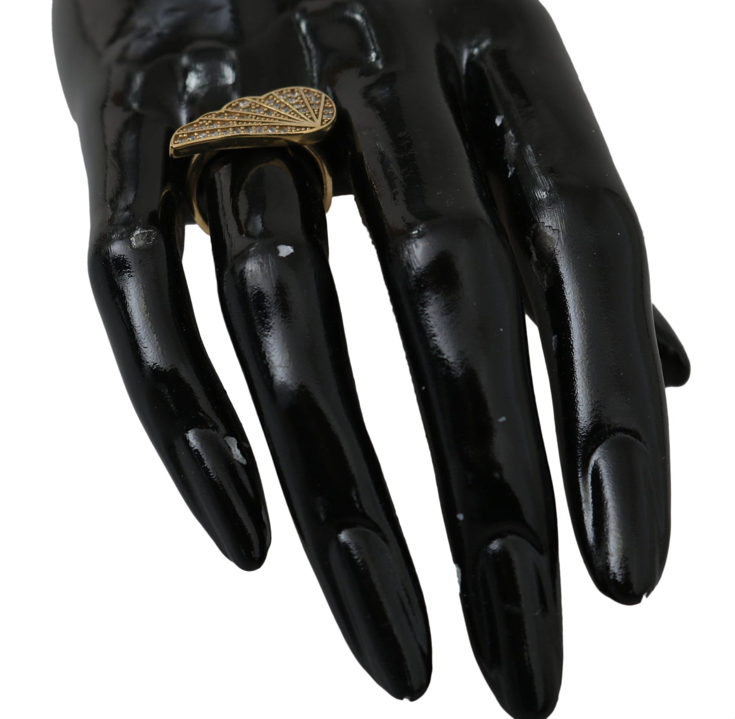 Nialaya Gold Wing Clear CZ 925 Silver Authentic Women Nialaya