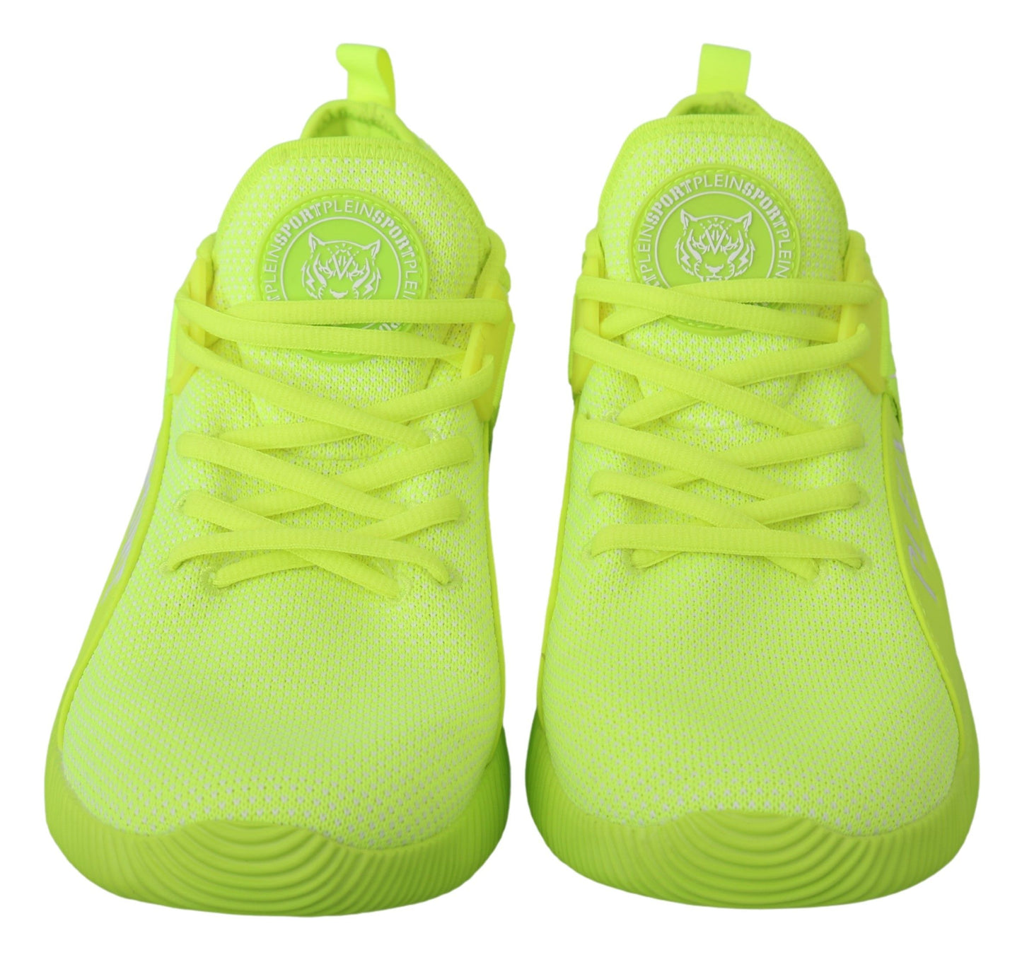 Philipp Plein Green CARTER Logo Hi-Top Sneakers Shoes Philipp Plein