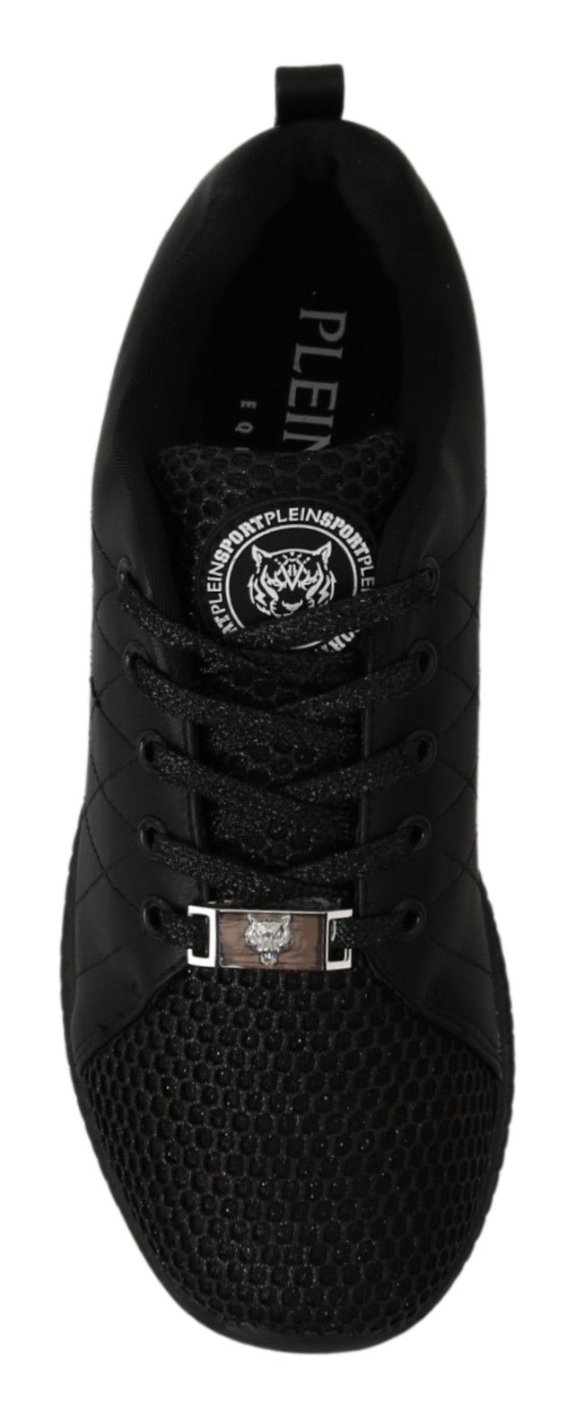 Philipp Plein Black Casual Running Sneakers Shoes Philipp Plein