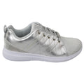 Philipp Plein Gisella Silver Polyester Sneakers Shoes
