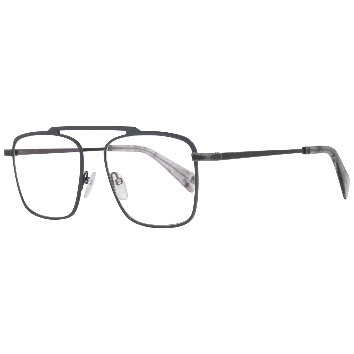 Yohji Yamamoto Gray Men Glasses Frame