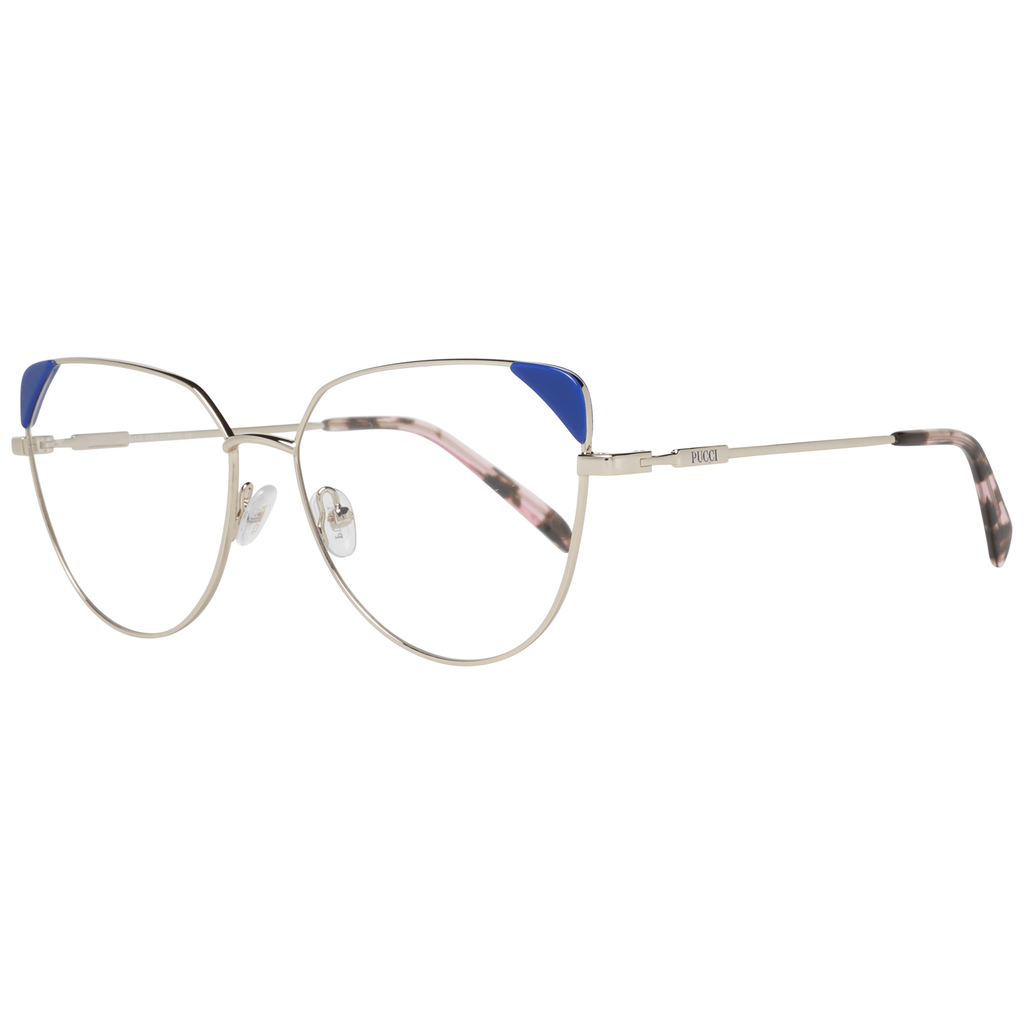 Emilio Pucci Gold Metal & Plastic Glasses Frames Emilio Pucci