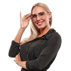 Emilio Pucci Gold Metal & Plastic Glasses Frames Emilio Pucci