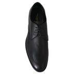 Dolce & Gabbana Black Leather SARTORIA Hand Made Shoes