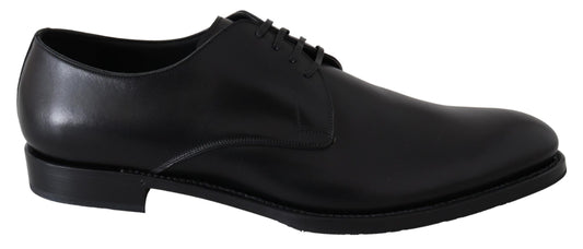 Dolce & Gabbana Black Leather SARTORIA Hand Made Shoes Dolce & Gabbana