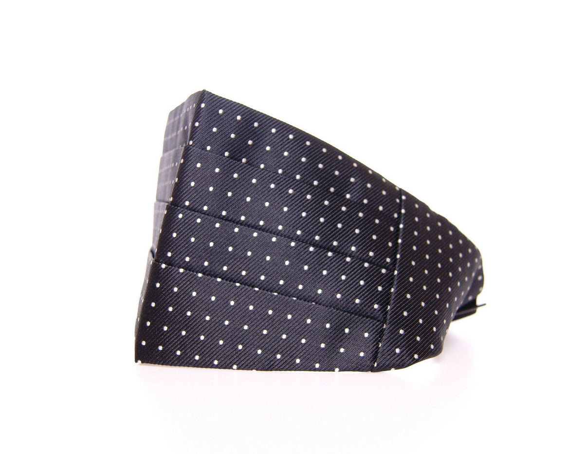 Dolce & Gabbana Black Waist Smoking Tuxedo Cummerbund Belt - Eljoys Fashion 