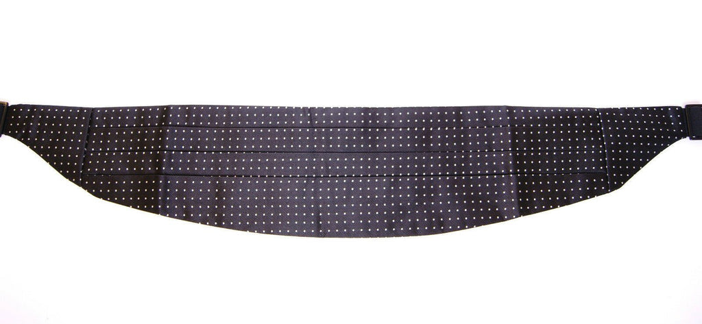 Dolce & Gabbana Black Waist Smoking Tuxedo Cummerbund Belt - Eljoys Fashion 