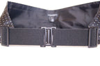 Dolce & Gabbana Black Waist Smoking Tuxedo Cummerbund Belt - Eljoys Fashion 