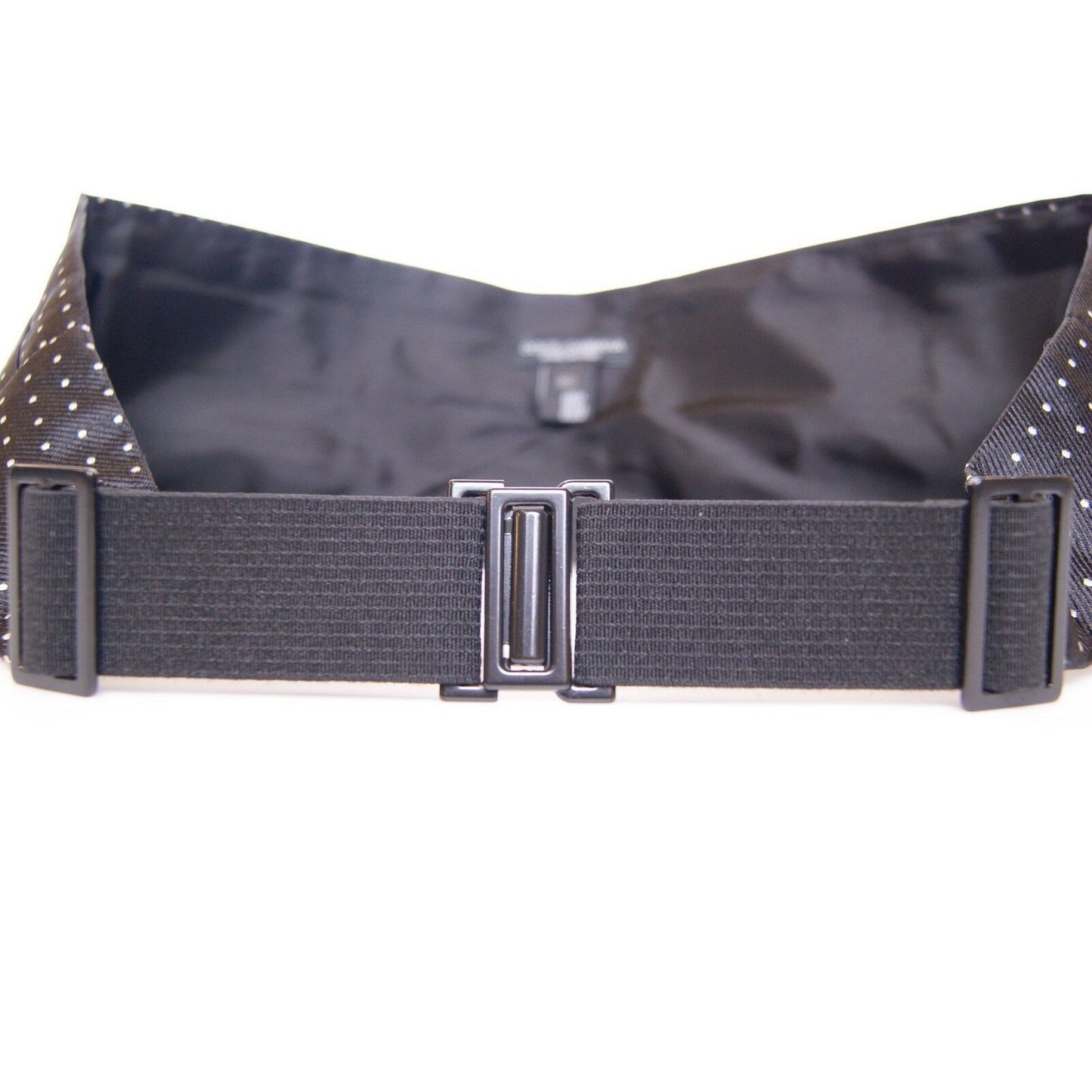 Dolce & Gabbana Black Waist Smoking Tuxedo Cummerbund Belt Dolce & Gabbana