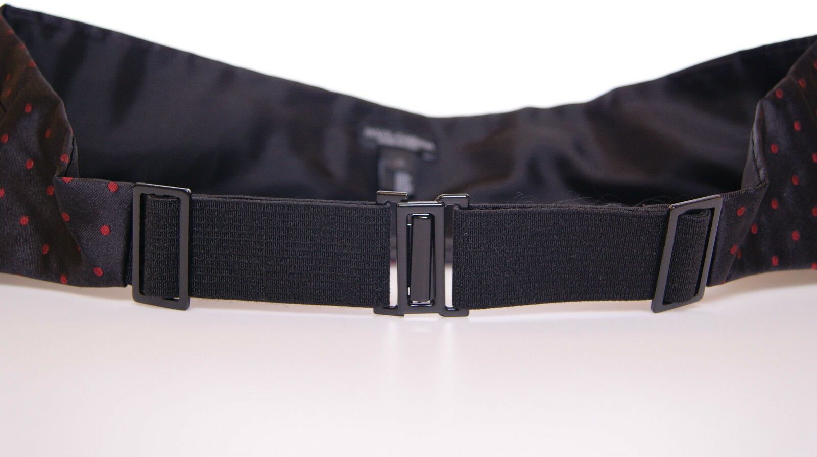 Dolce & Gabbana Black Waist Tuxedo Smoking Belt Cummerbund Dolce & Gabbana
