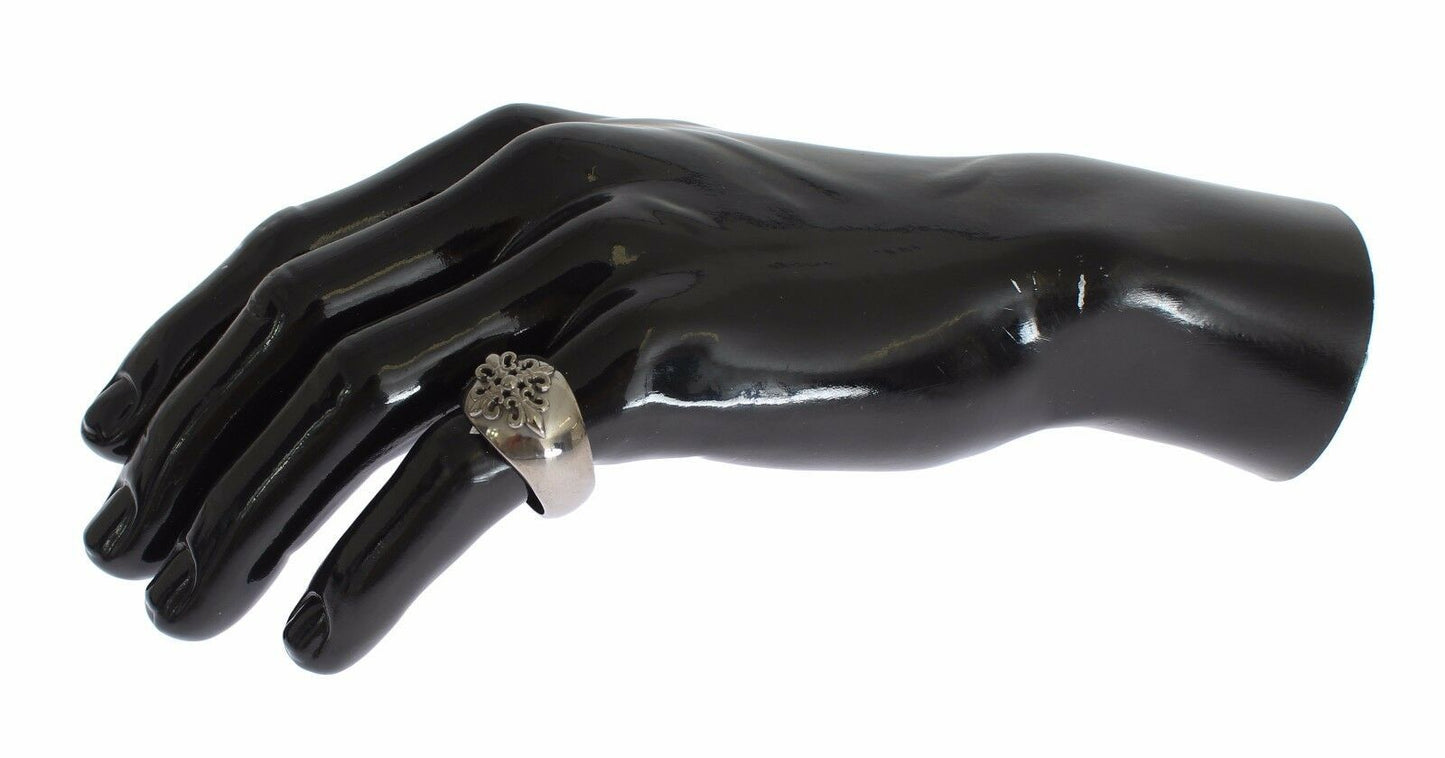 Nialaya Silver 925 Sterling Authentic Crest Ring Nialaya