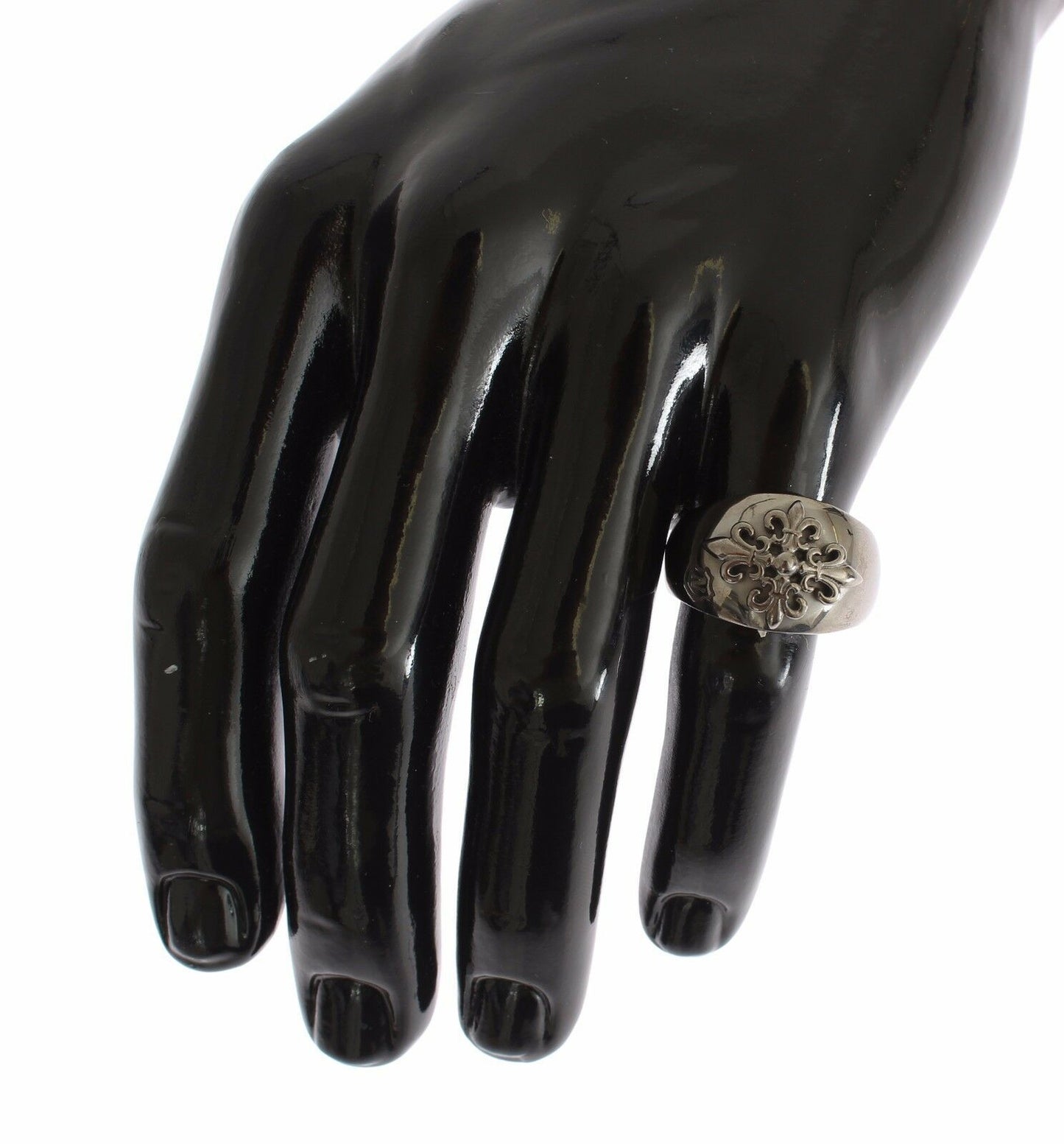 Nialaya Silver 925 Sterling Authentic Crest Ring Nialaya