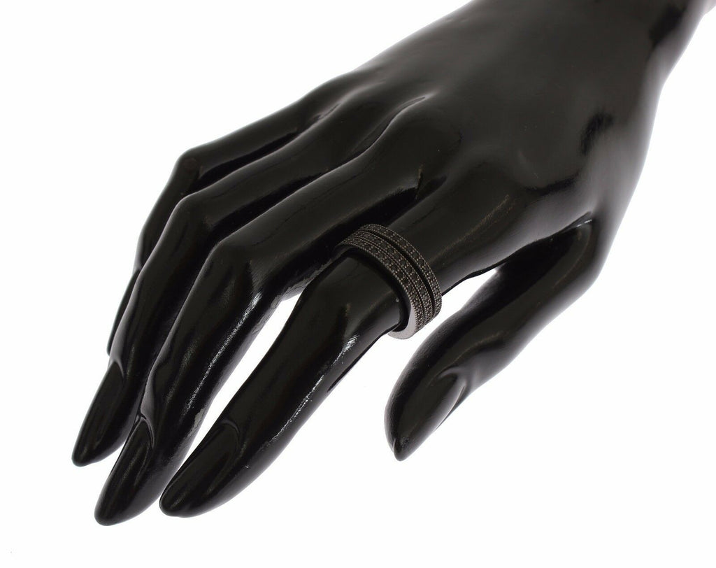 Nialaya Black CZ 925 Sterling Silver Womens - Eljoys Fashion 