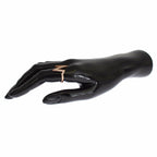Nialaya Pink Gold 925 Silver Womens Clear Ring
